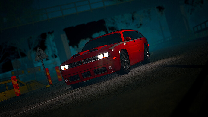 badger-highway-night