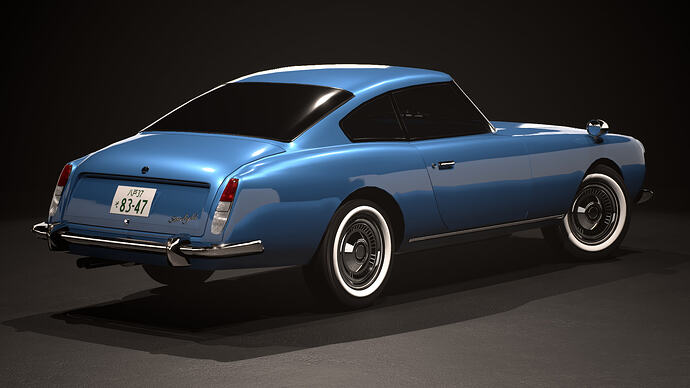 Mamushi Starlight 2000GT '57 - Campaign version (Rear 3/4)