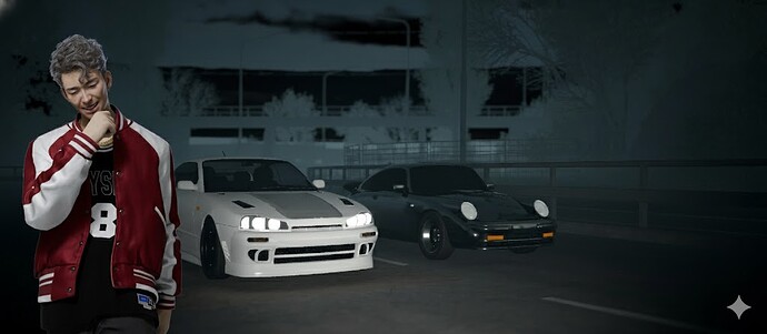 A cocky racer understimates the Sunligth Mods