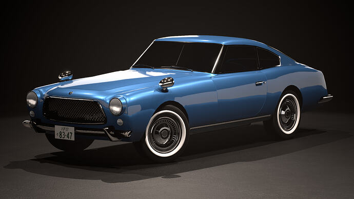 Mamushi Starlight 2000GT '57 - Campaign version (Front 3/4)