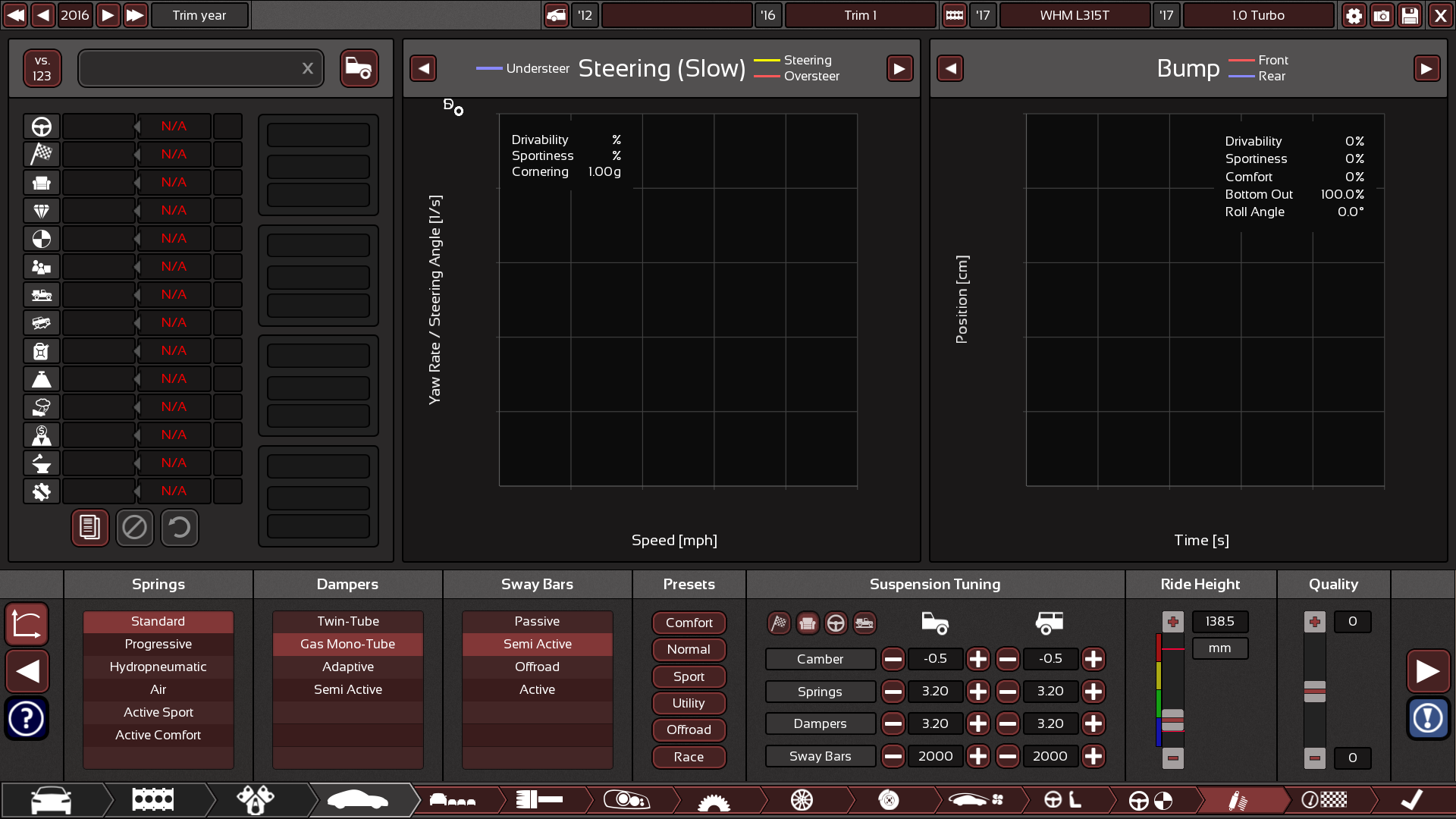 Engines and Cars "resetting" while being created Support Automation