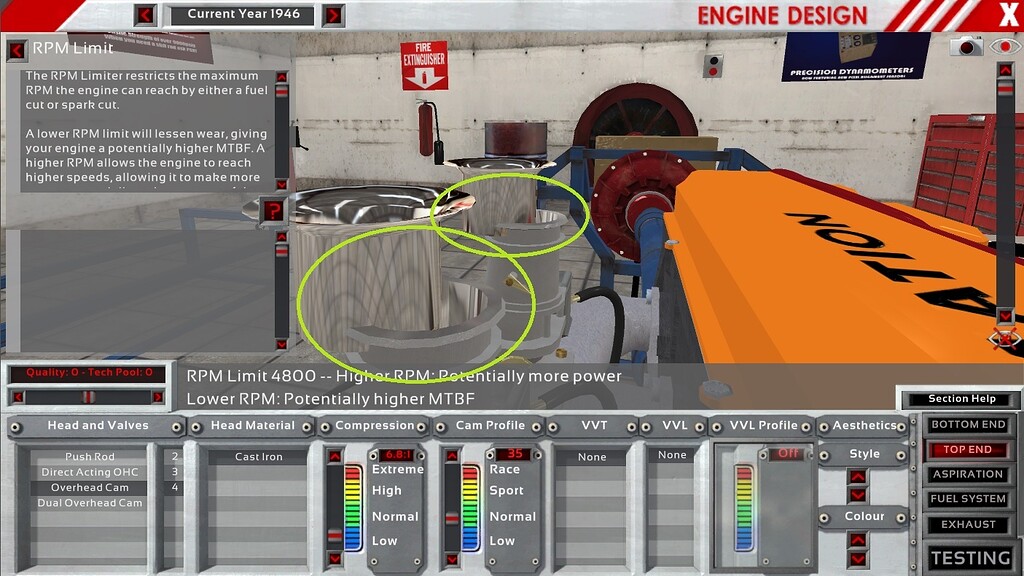 Fuel system graphic glitch Support Automation