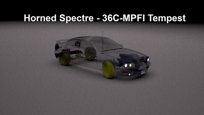 blueprint horned