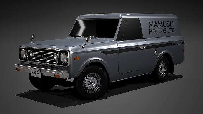 Mamushi Kasete (100V Kai) '78 finished in Silver Metallic (Front)