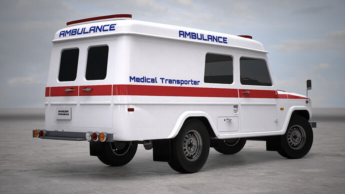 Mamushi Kasete Type 73 Ambulance '68 2