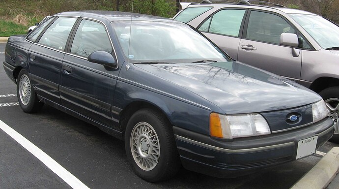 1st_Ford_Taurus_GL_sedan