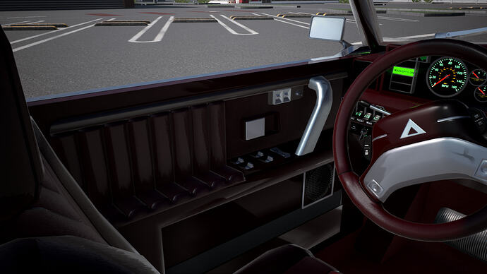 Driver side door panel.