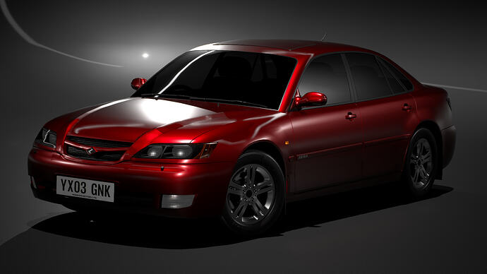 Mamushi Stellar 2.0 ELS (Executive Luxury Sport) finished in Starfighter Red (Front)