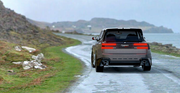 Cygnus beach rear