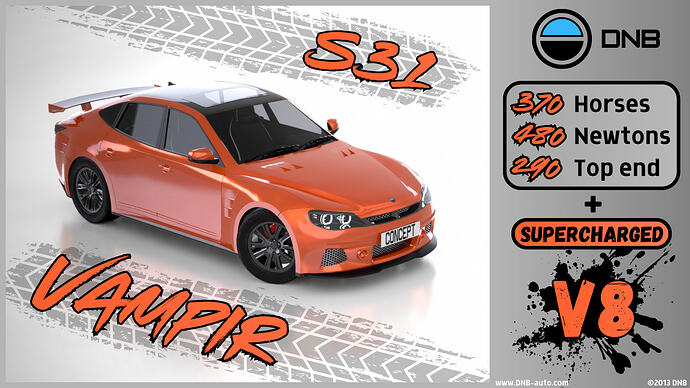 DNB S31s ad