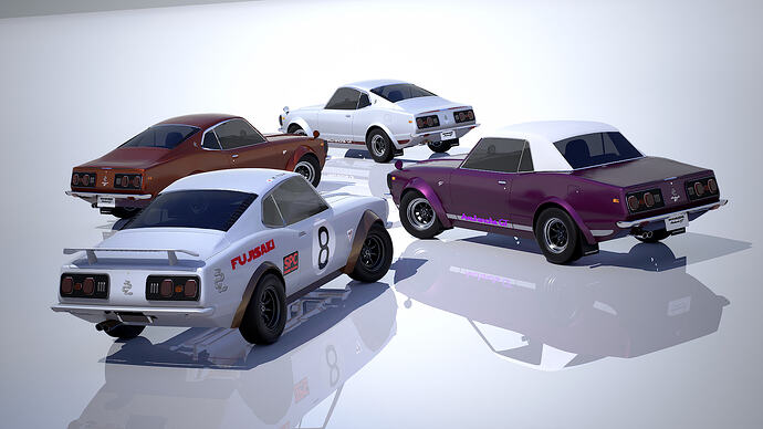 Mamushi Avalanche GT '68-72 collection (Rear)