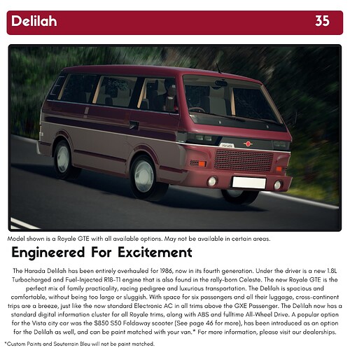 Harada Delilah CSR168 (1)