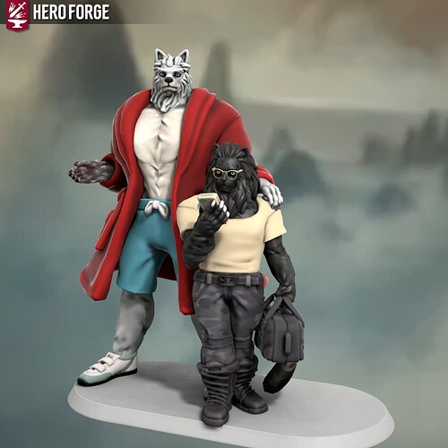 Jake in Wyld Form with Rowan C screenshot