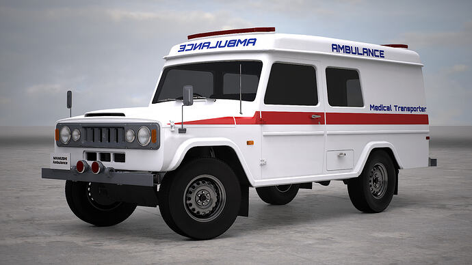 Mamushi Kasete Type 73 Ambulance '68 1