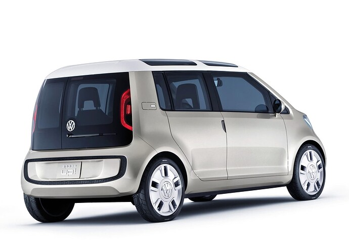2007 Volkswagen Space Up Blue Concept