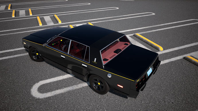 Ariel rear right quarter view.