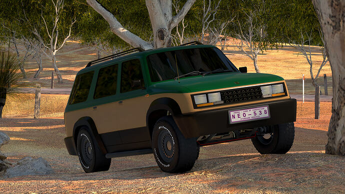 A properly tricked out 4x4. As much grip as you can get with 4 wheels.
