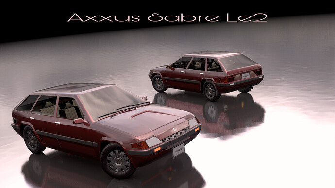 1987 axxus sabre le2