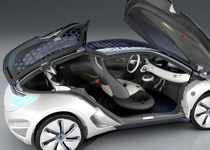 Renault Zoe ZE Concept (Interior)