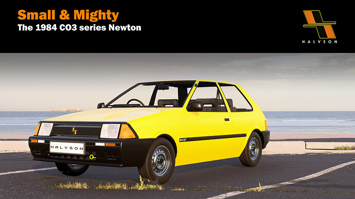 Halvson CO3 Newton Ad