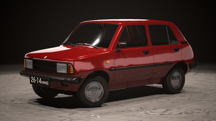 Kováč Nováček Báze (RUEx) '78 in Tmavě Červená (Dark Red)