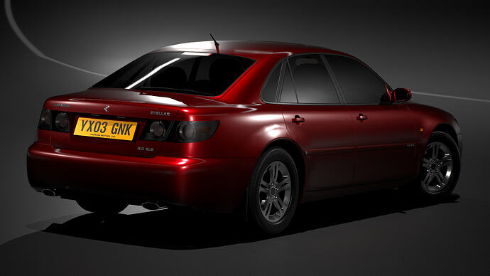Mamushi Stellar 2.0 ELS (Executive Luxury Sport) finished in Starfighter Red (Front)