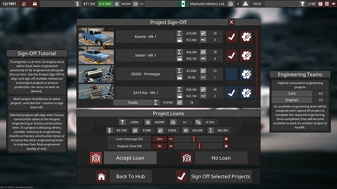 Mamushi Motors Ltd. Kasete & Stellar Gen 2 sign-off + EB20S Prototype sports engine