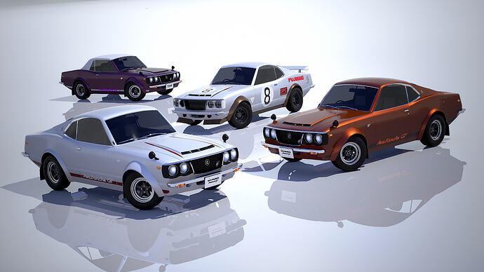 Mamushi Avalanche GT '68-72 collection (Front)