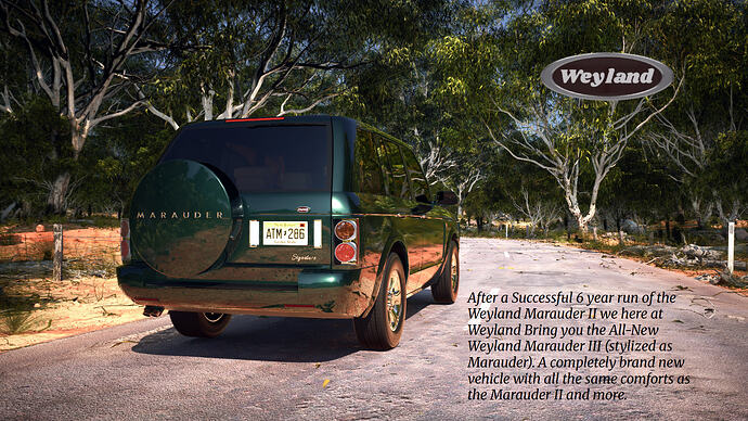 Weyland Marauder Ad Brochure - Google Slides and 4 more pages - Personal - Microsoft​ Edge 5_1_2026 11_51_27 PM