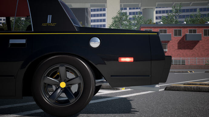 Rear right quarter panel.