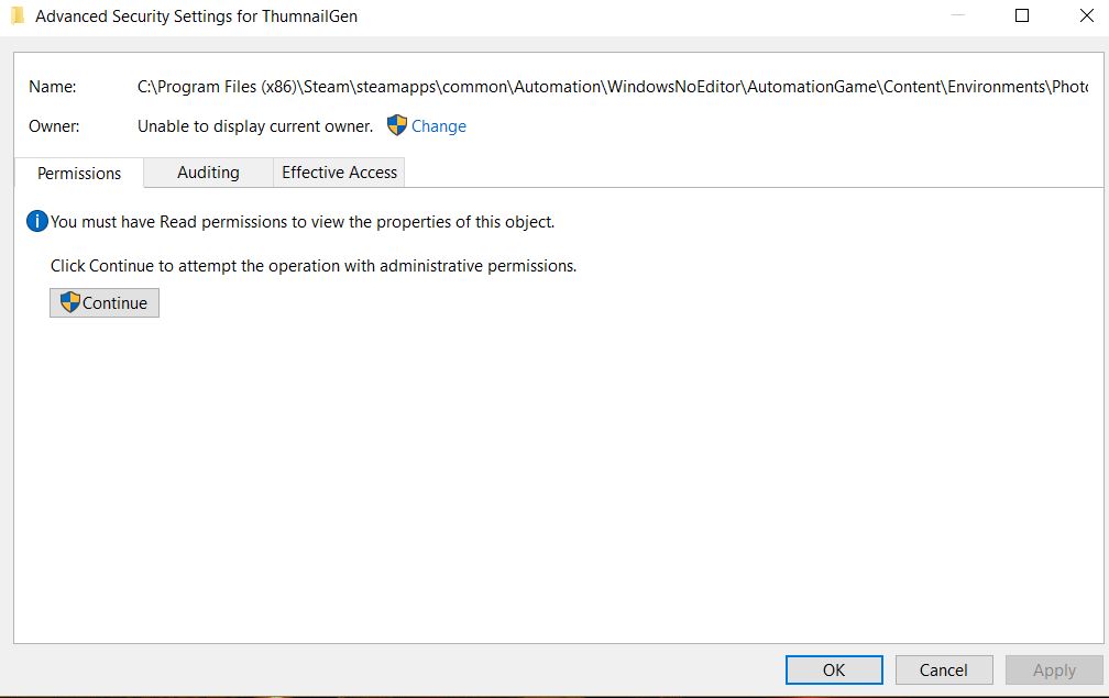 Game crashes on launch. Version 170116 Support Automation