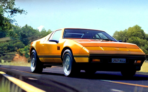 establishing-shot-a-bright-and-sunny-studio-1985-red-ford-mach-2c-prototype--car-in-motion-