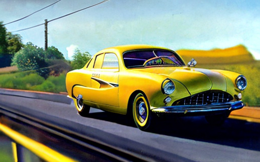 establishing-shot-a-bright-and-sunny-studio-1950s-red-ford-mach-2c-prototype--car-in-motion-